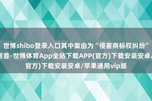 世博shibo登录入口其中案由为“侵害商标权纠纷”的公告以16则居首-世博体育App全站下载APP(官方)下载安装安卓/苹果通用vip版