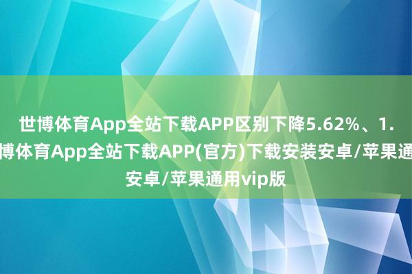 世博体育App全站下载APP区别下降5.62%、1.14%-世博体育App全站下载APP(官方)下载安装安卓/苹果通用vip版